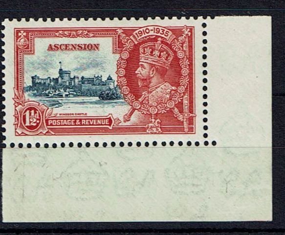 Image of Ascension SG 31l VLMM British Commonwealth Stamp